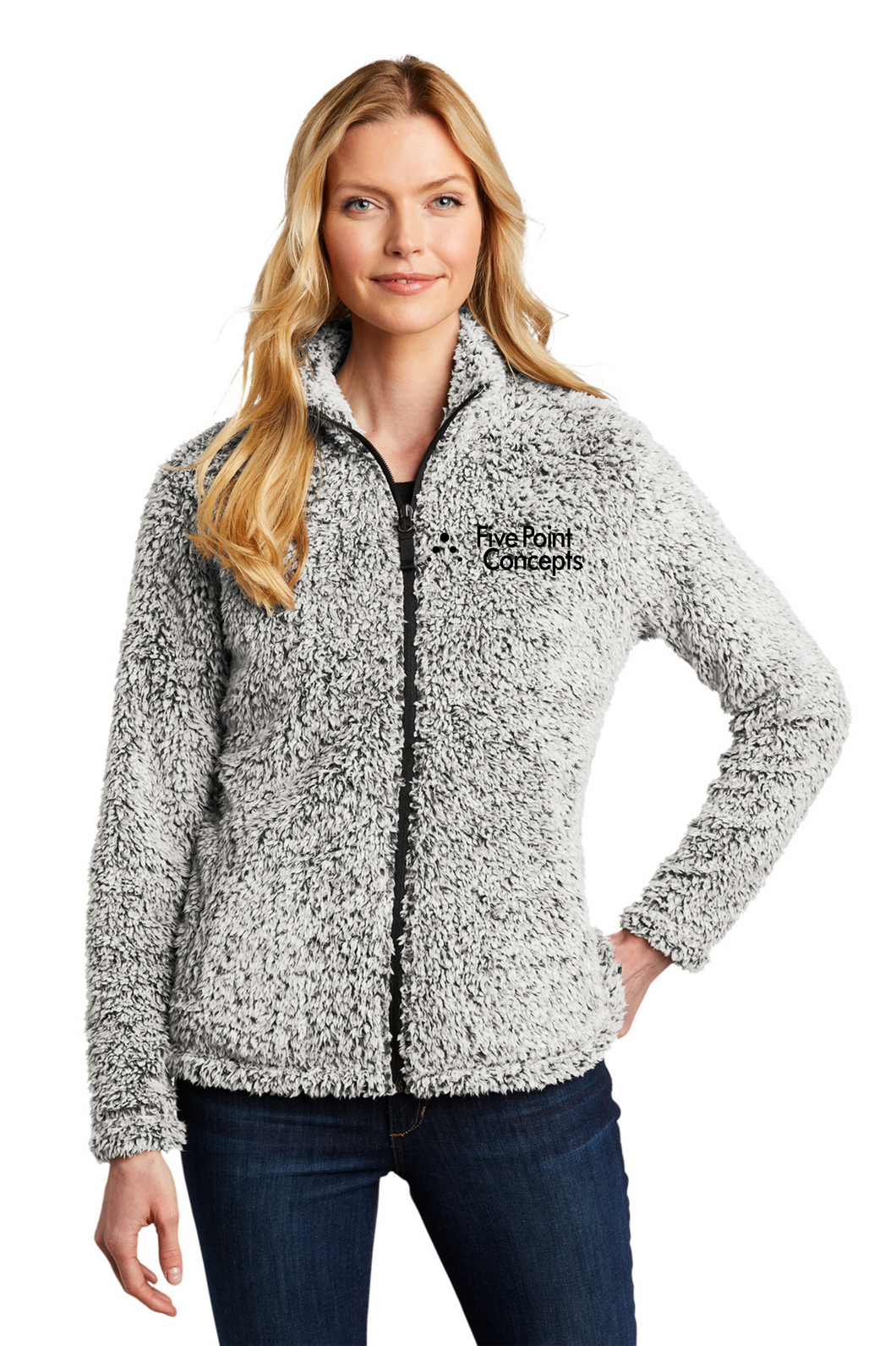 Port Authority® Ladies Cozy Fleece Jacket – FivePC Supply & Swag