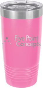 Five Point Concepts Polar Camel 20 oz. Vacuum Insulated Tumbler w/Clear Lid