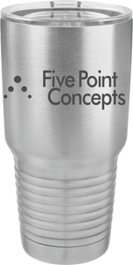 Five Point Concepts Polar Camel 30 oz. Vacuum Insulated Tumbler w/Clear Lid