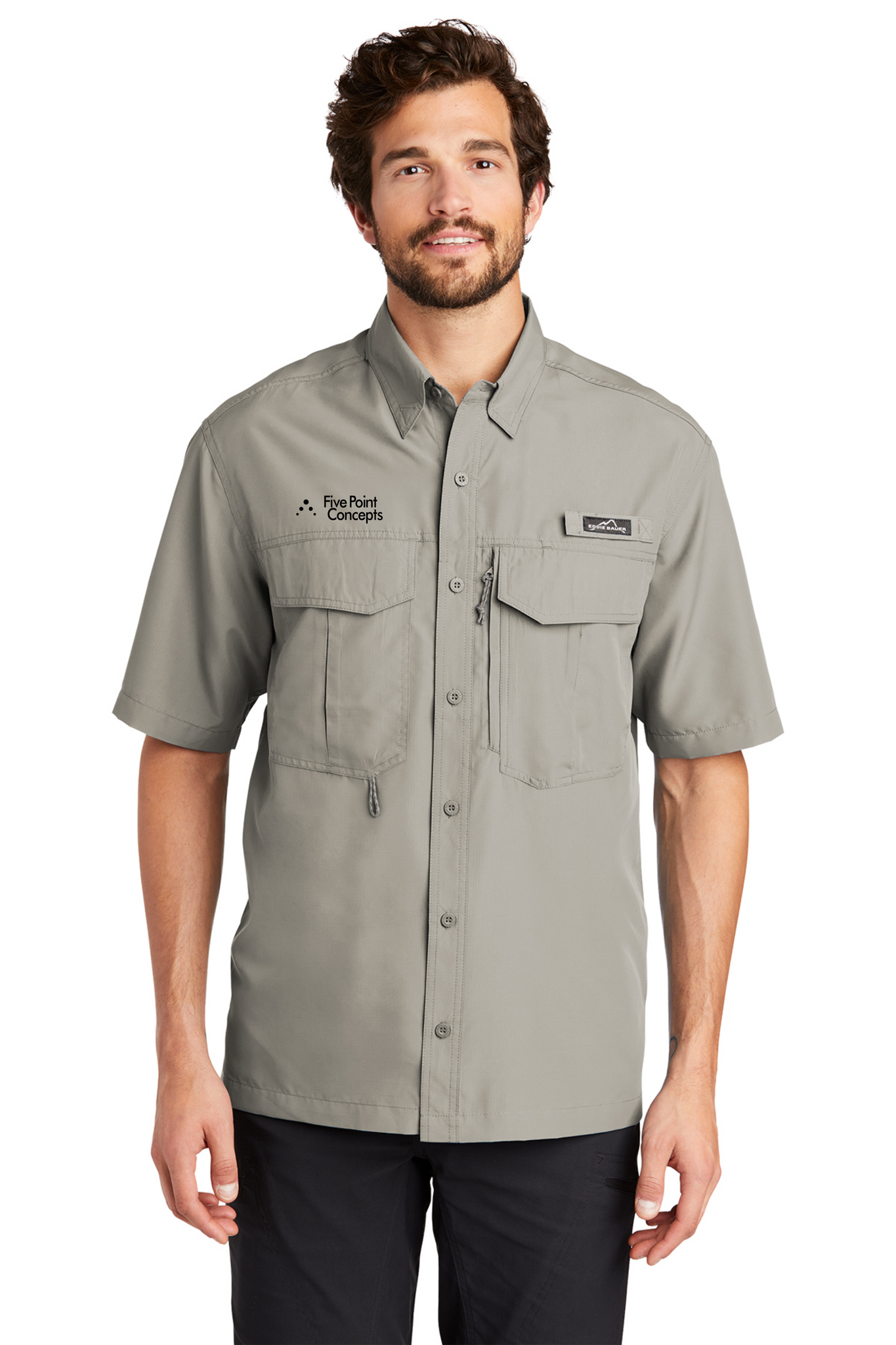 Eddie Bauer® - Short Sleeve Performance Fishing Shirt – FivePC Supply & Swag