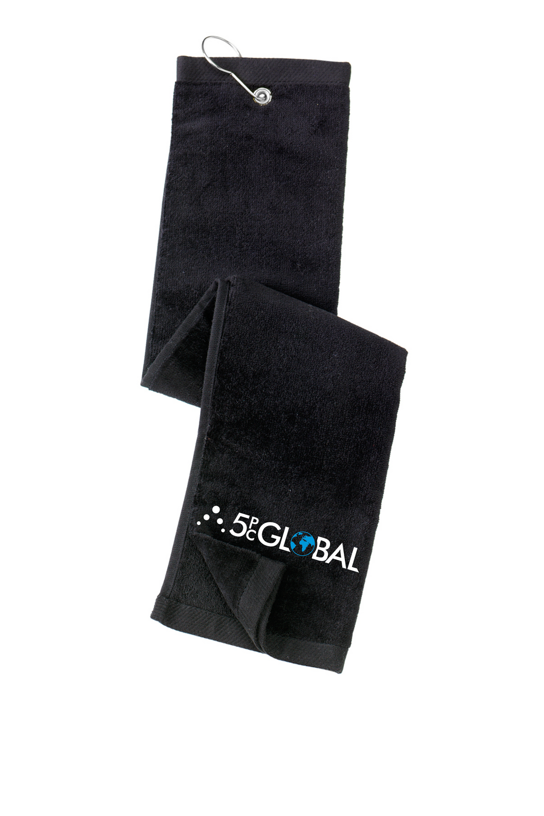 Grommeted Tri-Fold Golf Towel