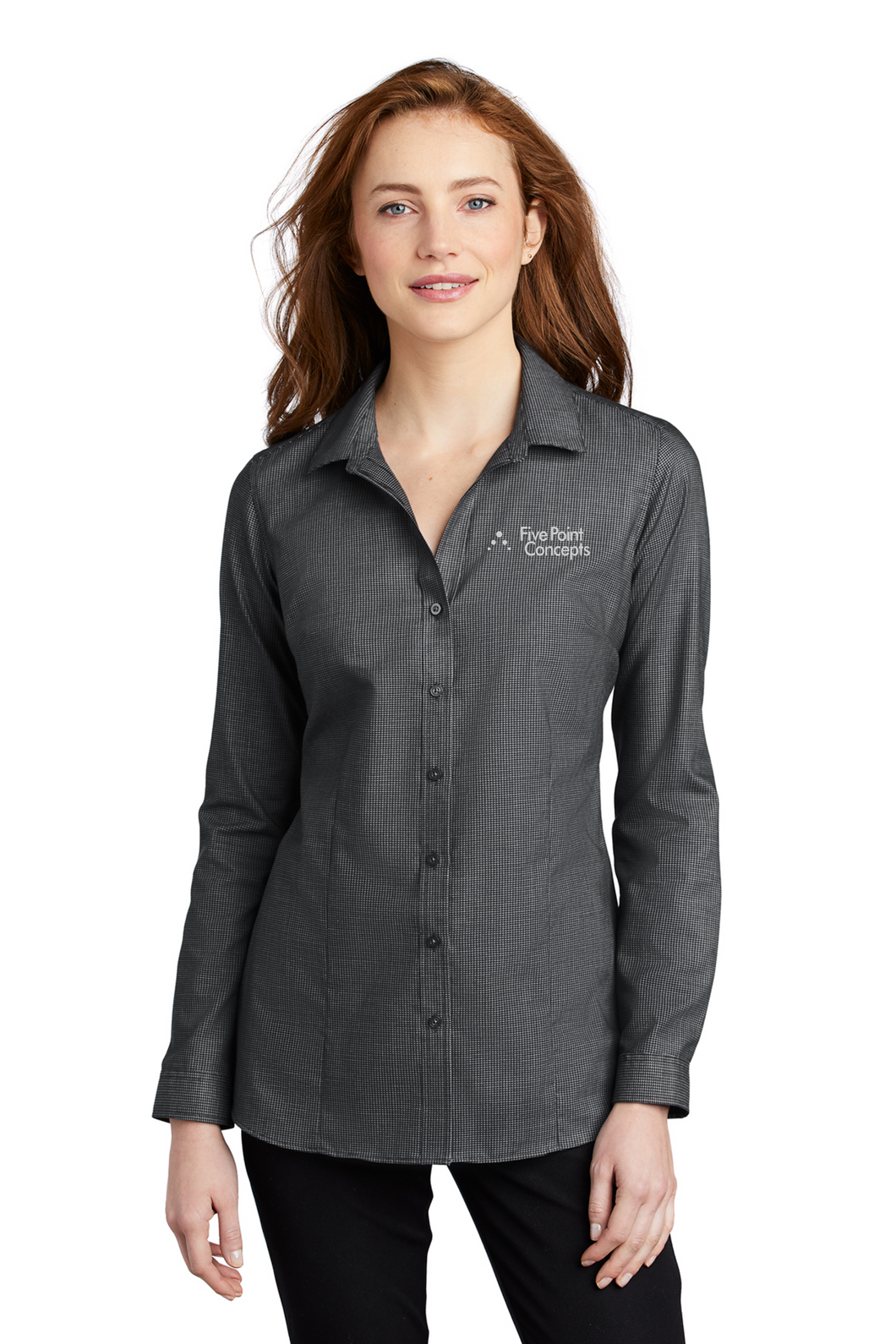 Ladies Port Authority ® Pincheck Easy Care Shirt
